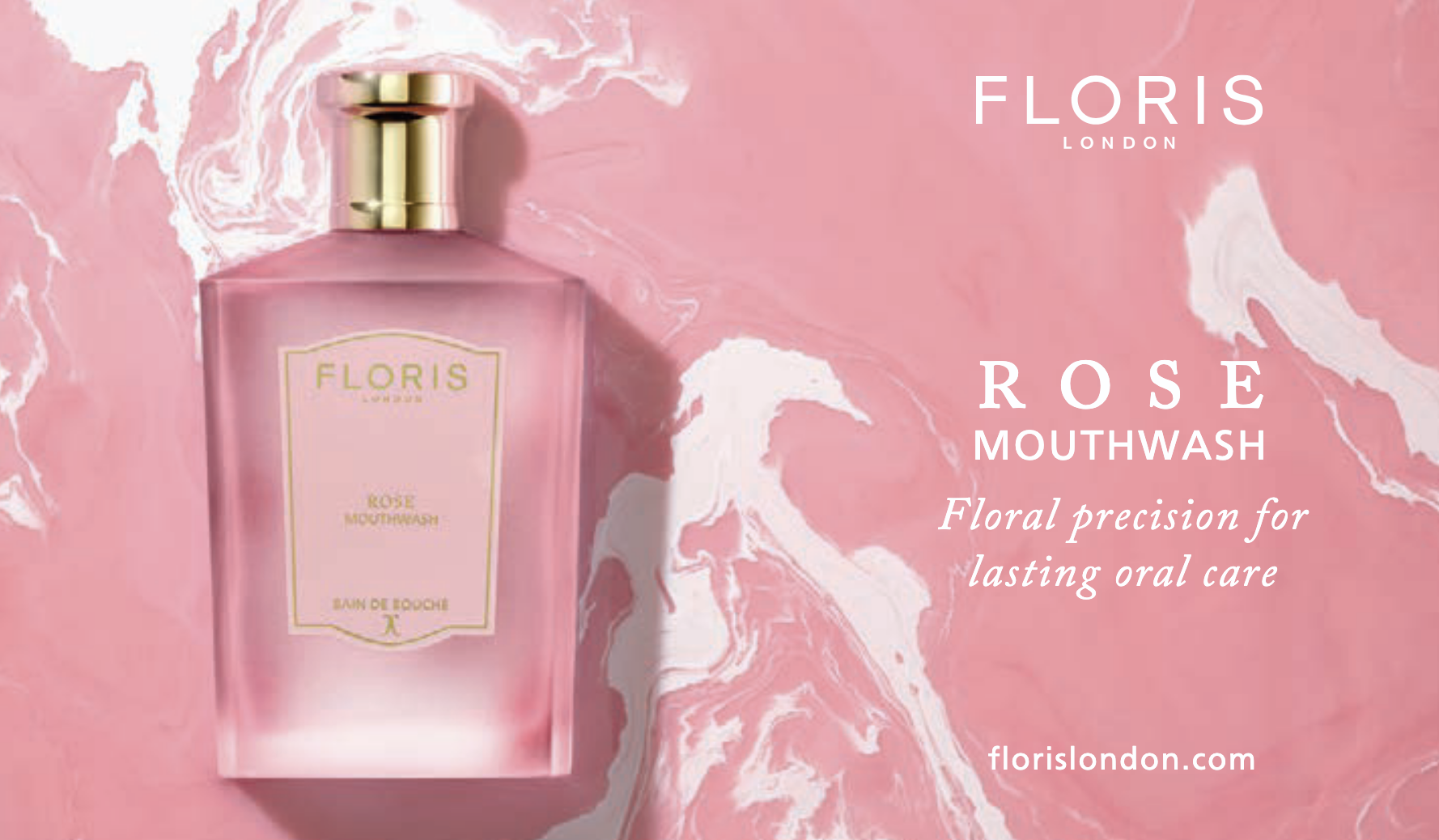 Floris London Unveils Luxury Rose Mouthwash in Collaboration with Emirates.