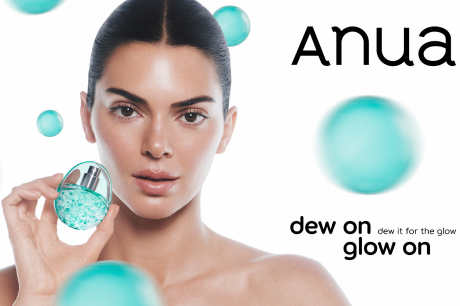 Kendall Jenner promoting ANUA’s PDRN skincare line